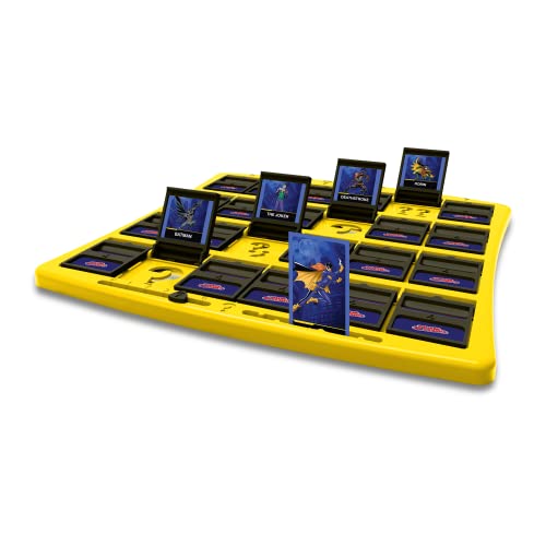 Image of Winning Moves DC Comics Batman Guess Who? Board Game, Play with Your Favourite Gotham City Characters Age 6+ Including Batgirl, Robin, Joker and Harley Quinn, 2 Player Game for Ages 4 Plus
