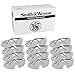 Smith & Wesson Clear Safety Glasses, Scratch-Resistant, Frameless