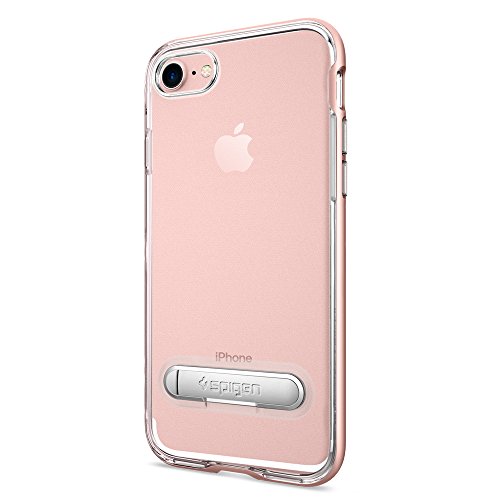 Spigen Crystal Hybrid Designed for Apple iPhone 7 Case (2016) / Designed for iPhone 8 Case (2017) - Rose Gold