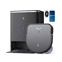 ECOVACS DEEBOT X5 OMNI Robot Aspirapolvere Lavapavimenti con Stazione All-in-One, 12800Pa...