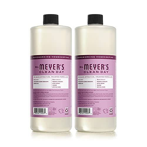 Image of Mrs. MEYER'S CLEAN DAY Multi-Surface Everyday Concentrate, Peony Scent, 32 Fl Oz Bottle (Pack of 4)