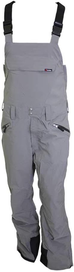Turbine Mission Bib Mens Snowboard Pants - X-Large/Slate