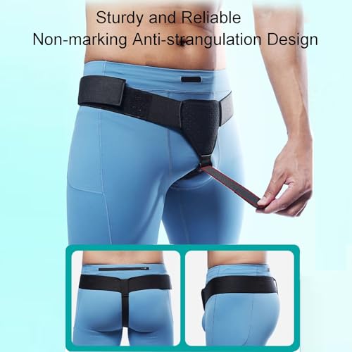 Faja para Hernia Masculina Ajustable con Compresa Fría/Caliente miniatura 4
