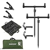 Fabriqué en aluminium léger mais robuste et composants en plastique de haute qualité, les supports offrent une excellente durabilité et résistance à la corrosion. Ils sont conçus pour une utilisation en extérieur et garantissent des performances durables.