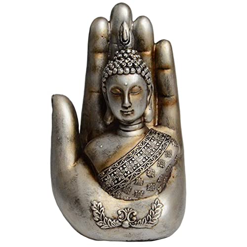 Sculpture Bouddha de jardin ornement de prestige aux finitions détaillées