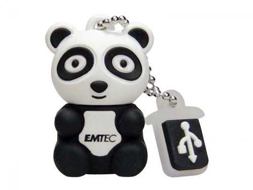 Emtec M310 Unidad Flash USB 2 GB USB Tipo A 2.0 Negro, Blanco   Memoria USB (2 GB, USB Tipo A, 2.0, 24 MB/s, Tapa, Negro, Blanco)