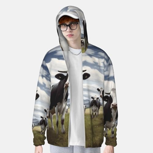 Veste à capuche légère pour se protéger du soleil en extérieur - 5