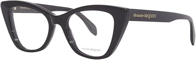 Sunglasses Alexander McQueen AM 0305 O- 001 Black/Transparent