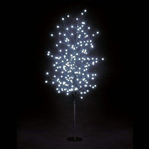 Snowtime5ft Multi-Function Globe Tree with 200 Ice White LEDs