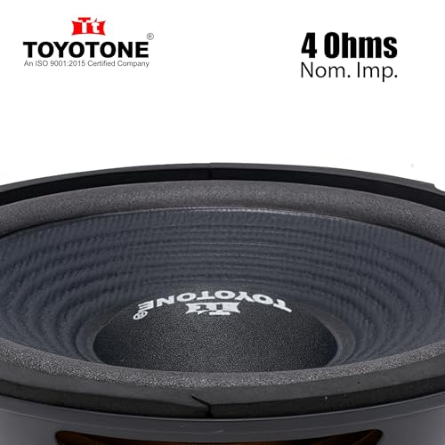 Image of 6 inch Inch 40 WATTS RMS 4 OHMS Cotton Cone Form Edge WOOFER Speaker (INDIAN-IDOL-SERIES-6INCH-WOOFER) 90 * 17 MM Magnet