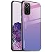 Produktbild ALAMO Farbverlauf Glas Hülle für Xiaomi Redmi Note 10 4G / Note 10S, Bunt Panzerglas Handyhülle TPU Silikon Schutzhülle - Farbe 2