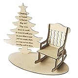Adorno de ángel conmovedor: ¡deja que tu ser querido recuerde! ¿Ha estado buscando un regalo especial para conmemorar a un ser querido que falleció? Aquí hay una lujosa decoración retro de mecedora de ángel.