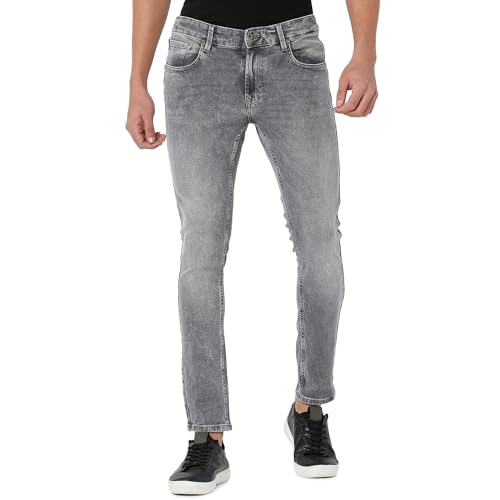 Image of Spykar Men's Mid Rise Super Skinny Jeans