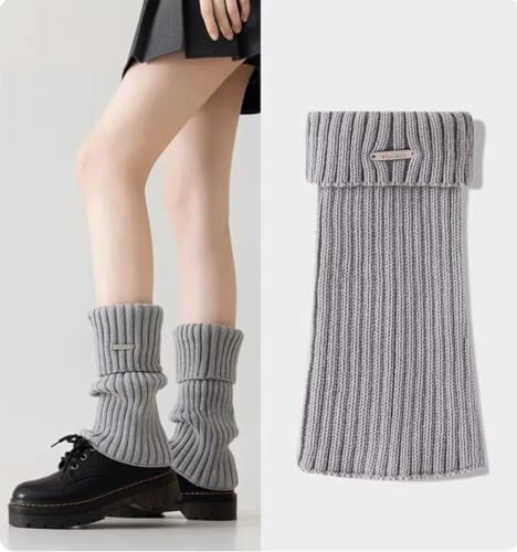 Leg Warmers for Women Cute Ankle Warmer Ribbed Knit Leg Socks Party Sports Goth Harajuku Y2k Accessories2