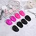 FAVOMOTO 4 Pairs Silicone Ear Covers, Waterproof Hairdressing Hair Dye Earmuffs Salon Hair Styling Tool for DIY Hairdressing Shop and Home Personal Use