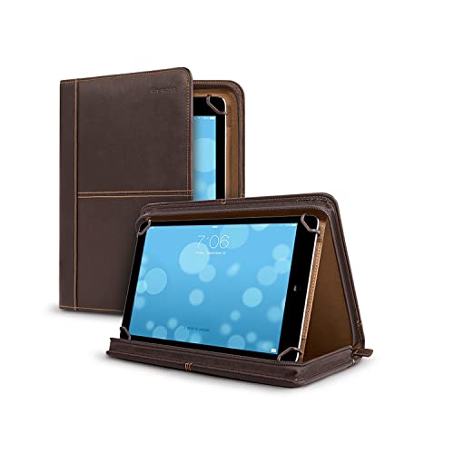 Solo New York Premiere Leather Universal Tablet Case, 8.5 Inch To 11 Inch, Espresso #TOP4