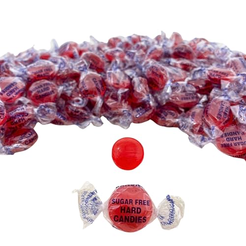 Sugar Free Fiery Cinnamon Hard Candy Discs -1 lb Bag Individually Wrapped Keto And Diabetic Friendly Cinnamon Flavored Gourmet Candies (16oz) - Thumbnail 5