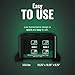 Battery Tender Plus 2 Bank Multibank Charger - 2.5 AMP (1.25 AMPs Per Bank) - Smart 12V Multi Battery Charger and Maintainer for Standard, AGM, and Lithium LiFePO4-022-0165-DL-WH