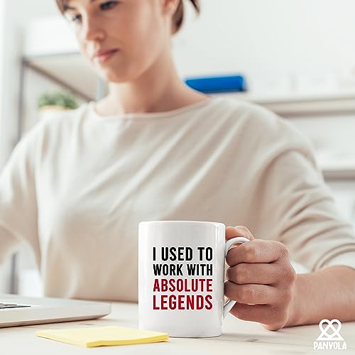 Image of Panvola I Used To Work With Absolute Legend Coworker Retirement New Job Goodbye Workplace Office Colleague Coffee Mug 11 oz