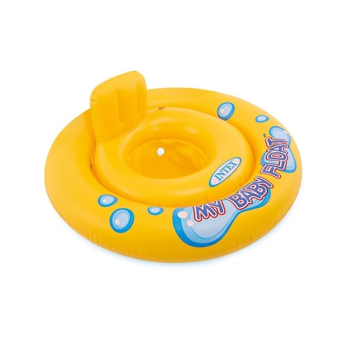 Image of 67cm My Baby Float with Seat and Backrest | Plastic Floatie for 1-2 Year Old Kids | Water Float for Babies Pack of 1