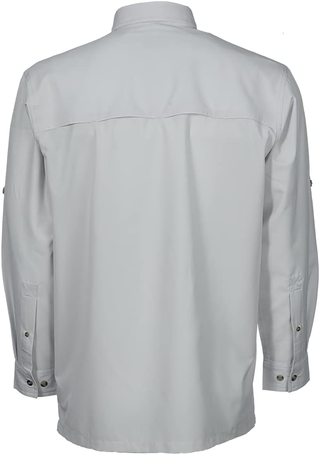 Bimini Bay Outfitters LTD Bimini Flats V Men's Long Sleeve Fishing Shirt Featuring BloodGuard Plus - Image 2