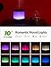 InnoGear Diffusers for Essential Oils, 300ml Oil Diffuser Aromatherapy Diffusers Aroma Ultrasonic Cool Mist Humidifier 4 Timers Color Changing Lights Auto-Off, Dark