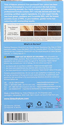 Permanent Color-3N Natural Dark Brown Tints of Nature 4.4 oz Liquid