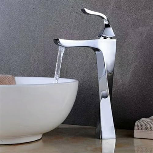 Mélangeur de lavabo noir classique en laiton élégant pour salle de bains design