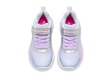 Skechers Dziewczynki Boundless Color Blitz Trampki, Gray Textile Multi Trim, 29 EU