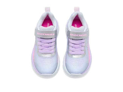 Skechers Boundless - Color Blitz Ombre Sparkle Mesh Sneakers -, Gray Textile/Multi Trim, 2H by Skechers - Used condition - Image 2