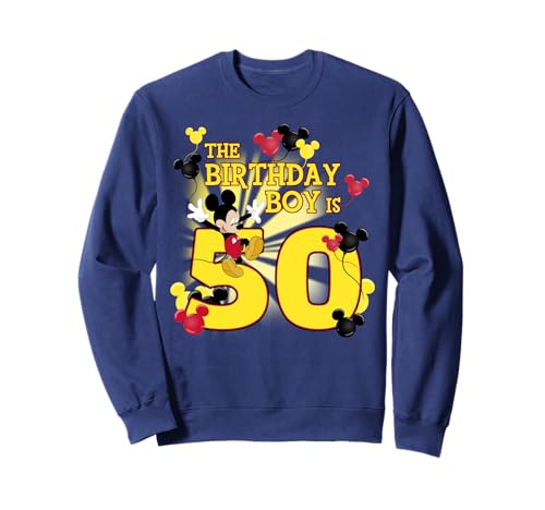 Sweat Mickey 50 ans cadeau d'anniversaire idéal pour petit garçon