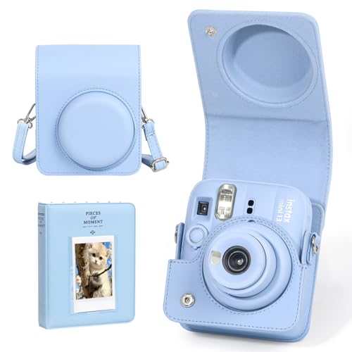 Funda para cámara Fujifilm Instax Mini 13 azul