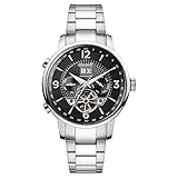 Lifetime Warranty Ingersoll The Grafton Gents Automatic Watch I00704 with a Stainless Steel case and Stainless Steel Bracelet