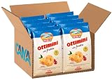 8X Ottimini alla Frutta Biscotti con Arancia, Limone e Ciliegie – Frollini Italiani per Colazione e Merenda per divella 350g