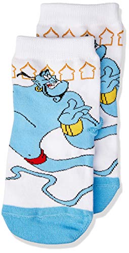 Meia Disney Aladim, Lupo, Unissex Criança, Aladim azul, 28-31