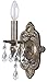 5021-vb-cl-mwp Crystorama Sutton Clear Hand Cut Crystal Chandelier