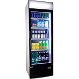 Getränkekühlschrank ZK 380 Flaschenkühlschrank Kühlschrank mit Glastüre Gastro Getränkekühler