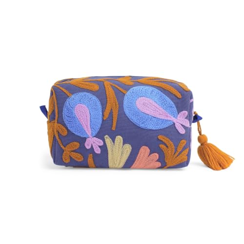 Huar Travel Makeup Bag- Large Capacity Cosmetic Bags for Women