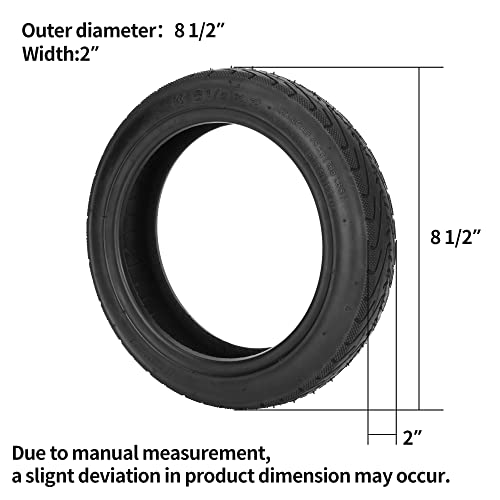 Mtatcn 8.5X2 Inner Tube And 8 1/2X2 Tire For Xiaomi M365/Pro Electric And Gas Scooters Mini Pocket Bikes Razor X-Treme Bladez Mobility #TOP1