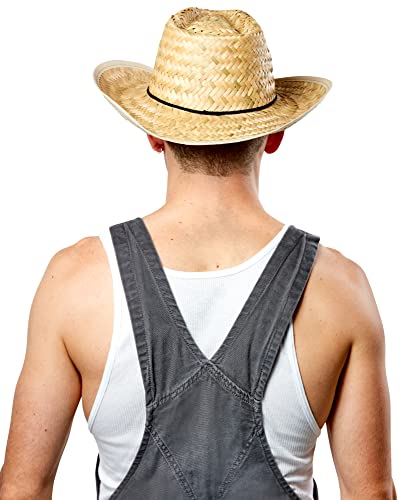Rubie's Costume Co Standard Straw Harvest Costume Hat, Multicolor, One Size #TOP3
