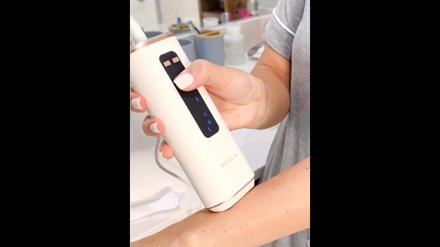MEGELIN Lightサファイアアイス脱毛器 パールホワイト J320 Megelin X Sapphire | The Ultimate At-Home Laser Hair Removal