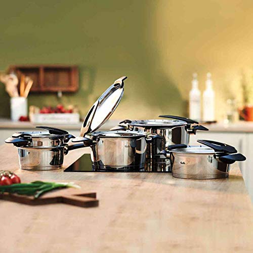 Fissler Intensa Edelstahl-Topfset, 5-teilig, für alle Herdarten