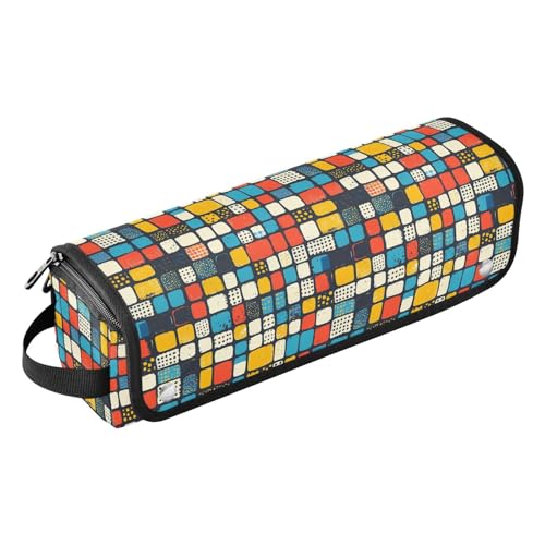 Bolsa de viaje resistente al calor para herramientas de cabello Retro Marble, estera para planchas y rizadores, organizador portátil para cuidado del cabello miniatura 1