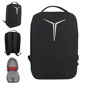 Starlink Mini Backpack, Satellietreistas voor Kabels Stroomvoorziening Standaard Pijpadapter Starlink Accessoires Laptop Rugzak met USB -oplaadhaven, Zwart