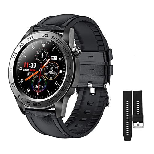 Montre intelligente de fitness étanche avec écran rond tactile de 1,5" pour homme active