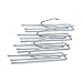 Dritz Home 44323 Short Neck Pleater Drapery Hooks (14-Piece) , Silver