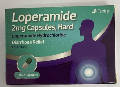 Diarrhoea Relief 2mg Capsules Tablets (6 x 15-90 Count) - Fast-Acting Anti-Diarrhoea Treatment IBS Relief Stomach Upset Travel Diarrhoea Medicine