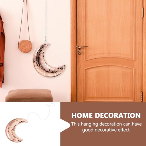 Décoration lune suspendue disco SOLUSTRE pour illuminer vos soirées d'été en extérieur - 7