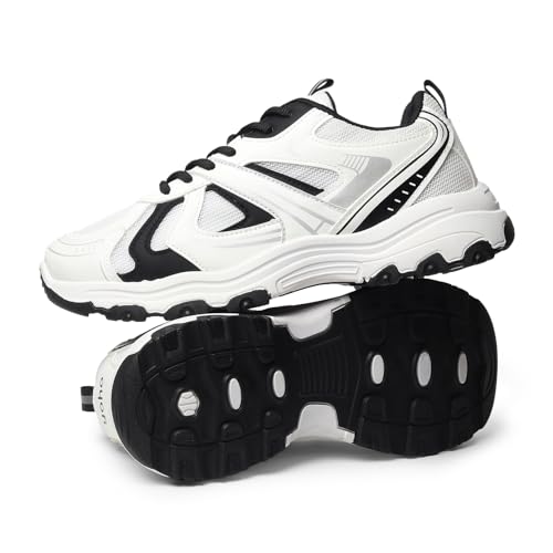 Image of YOHO Tempo Chunky Sneakers for Women|Stylish & Lightweight Casual Sports Shoes for Woman /Girls |Walking, Running, Gym & Everyday Use -0705