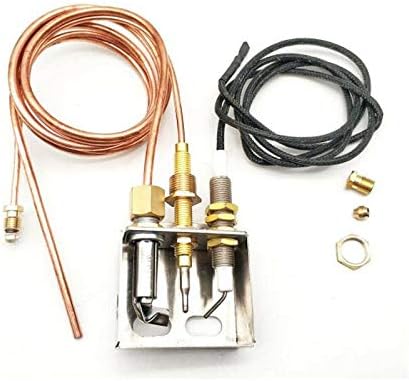 LMNUY Calentadores Seguridad Kits Termopar 2 unids 35.433in M81 Gas propano fuego Pit calentador piezas de repuesto llama piloto quemador Asamblea disponible en Yaxa Colombia